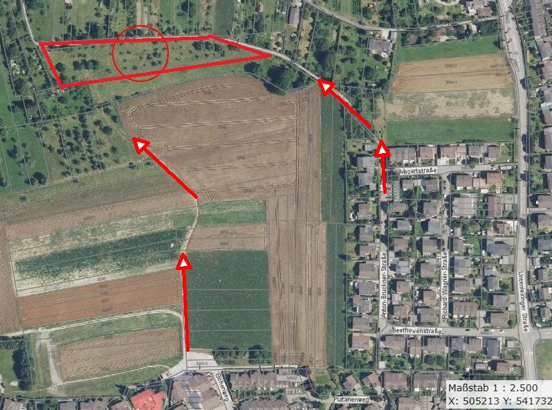 Lageplan Schnittkurs